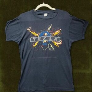 Vintage 1987 Tesla Mechanical Resonance Tour Shirt - Modern Small/Medium